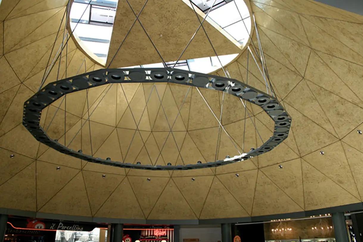 CENTRO COMMERCIALE EMPOLI - CUPOLA IN LEGNOpg